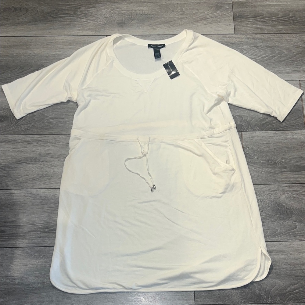 Ashley Stewart White Women's Top